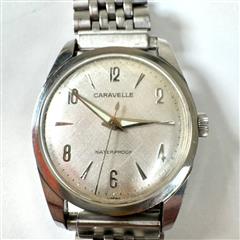 Vintage Caravelle by Bulova 17 Jewel Automatic Stainless Steel Watch!